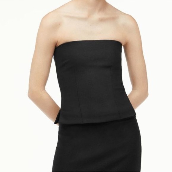 ZARA| NARCISO RODRIQUEZ WOOL BUSTIER - Picture 2 of 10